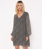 Robe plissée Léora