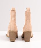 Bottines en suédine 