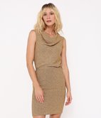 Jupe en maille à paillettes