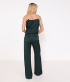 Pantalon large satiné