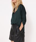 Chemise satinée
