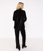 Veste fluide en velours