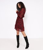 Robe cache-cœur Léocadi