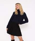 Jupe plissée en maille