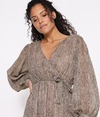 Robe cache-cœur Perla