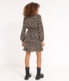 Robe cache-coeur Léopard