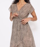 Robe longue asymétrique Perla