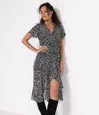 Robe longue asymétrique Eponine