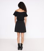 Top épaules nues en crèpe