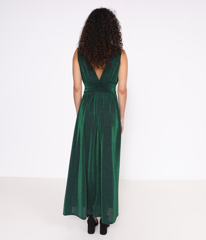 Robe Longue à Paillettes Cœur Noire/rose - Juniors Licou A-line Taille 16