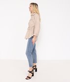 Top chemise effet Lin