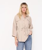 Top chemise effet Lin