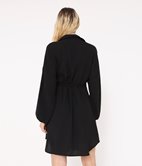 Robe chemise en crèpe