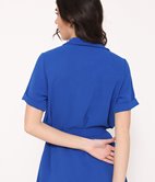 Robe chemise en crepe