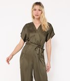 Combinaison en satin