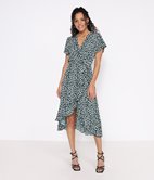 Robe longue asymétrique Maguy