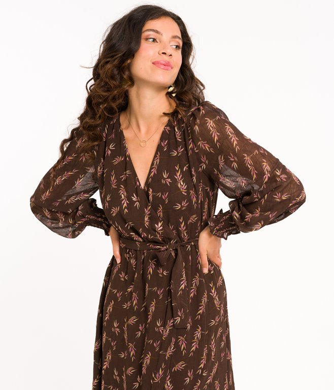 Robe cache-cœur Picea