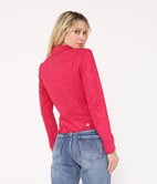 Veste courte en suédine Rachel