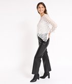 Top en dentelle à fleurs Annie