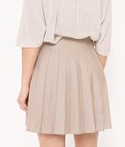 Jupe plissée à paillettes