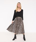 Jupe longue à paillettes