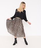 Jupe longue à paillettes