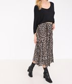 Jupe longue à paillettes