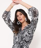 Robe cache-cœur Tracy