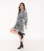 Robe cache-cœur Tracy