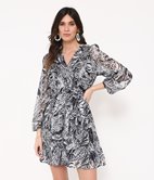 Robe cache-cœur Tracy