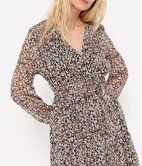 Robe cache-cœur Enola