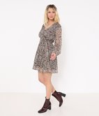 Robe cache-cœur Enola