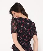 Robe cache-cœur Elise