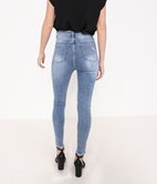 Jean skinny troué