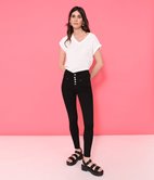 Jean skinny taille haute