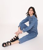 Combipantalon en jean