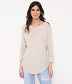 Pull oversize à paillettes