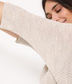 Pull oversize à paillettes