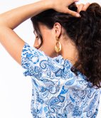 Boucles d'oreilles en acier inoxydable