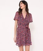 Robe cache-coeur Manon