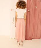 Jupe longue en tulle