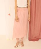 Jupe longue en tulle