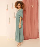 Robe longue Capeline