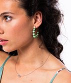 Boucles d'oreilles en acier inoxydable