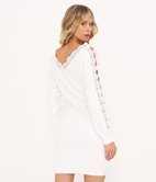 Robe manches ajourées Maddie
