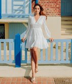 Robe broderies Candice