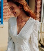 Robe broderies Candice