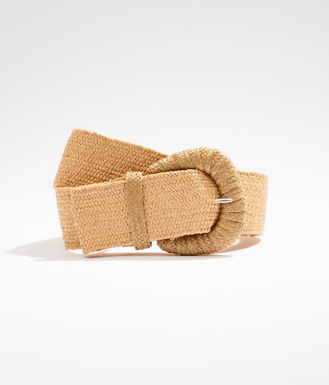 Ceinture en raphia