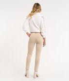 Pantalon droit avec foulard Camille