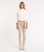 Pantalon droit avec foulard Camille
